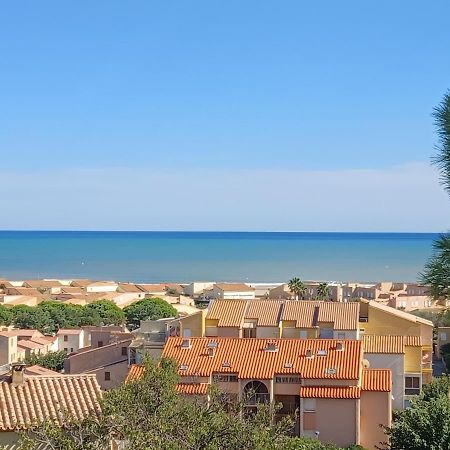 Plain-Pied, Terrasse, Piscine, Pleine Vue Mer, Plage A 6' A Pied, Parking, Wifi Fleury  Exterior foto