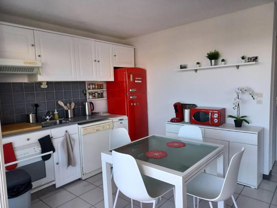 Plain-Pied, Terrasse, Piscine, Pleine Vue Mer, Plage A 6' A Pied, Parking, Wifi Fleury  Exterior foto