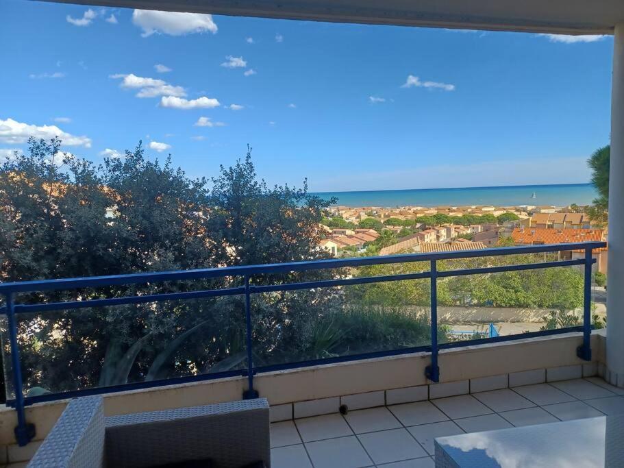Plain-Pied, Terrasse, Piscine, Pleine Vue Mer, Plage A 6' A Pied, Parking, Wifi Fleury  Exterior foto