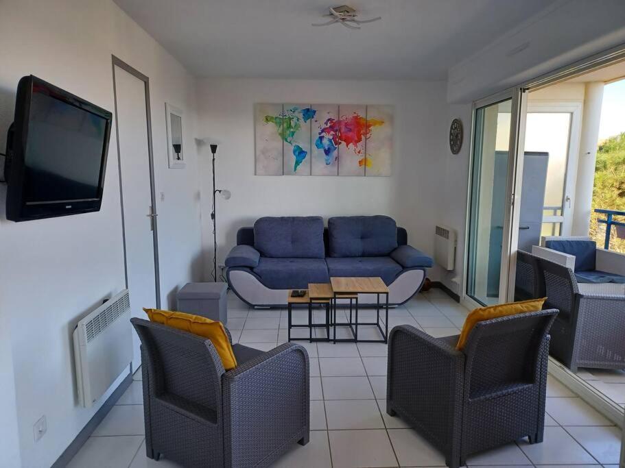 Plain-Pied, Terrasse, Piscine, Pleine Vue Mer, Plage A 6' A Pied, Parking, Wifi Fleury  Exterior foto